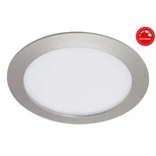 BRILONER LED vgradna svetilka O 17 cm 12W 1200lm mat nikelj
