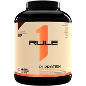 Regel Et - R1 Protein Naturligt Smag, Mork Chokolade - 1950g