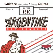 SAVAREZ 1510 ARGENTINE GYPSY Jazz 10-45 Loop End strune za akustično kitaro