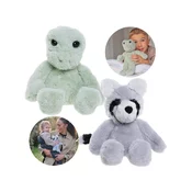 Charlie Bears Charlie Bears, Komplet dveh plišastih igrač iz serije Bear&Me: žaba Freddie in rakun Riley – idealno za otroke