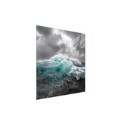 shumee Steklena deska za rezanje 45x52 Wave