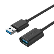 Unitek UNITEK Y-C459GBK USB A kabel, USB 3.2 Gen 1, 2 m, črn