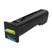 Lexmark 82K2XCE Cartridge Cyan laser toner & cartridge