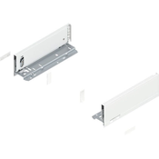 BLUM LEGRABOX pure stranica predala, višina M, ND 270, svilnato bela, mat