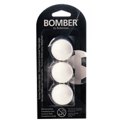 Žogice za ročni nogomet Bomber bele 27.2gr 35.1mm, 3 kosi