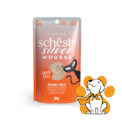 Schesir Silver Salmon&Chicken In Mousse 80g, Vlažna Hrana Sa Piletinom i Lososom