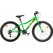 Dječji bicikl Dino Fluo 24 zeleni