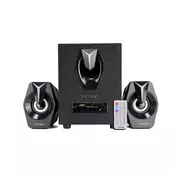 MICROLAB Bluetooth zvucnik 2.1 G100BT11W/USB,SD,3.5MM, FM / RGB/ Daljinski sivi
