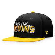 Mens Fanatics Iconic Color Blocked Snapback Boston Bruins Cap