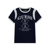Guess Majica J6YI25 K3757 Mornarsko modra Regular Fit