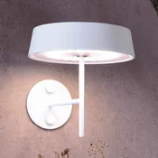 Deko-Light Miram LED stenska svetilka z akumulatorsko baterijo, z možnostjo - Dnevna soba/jedilnica - Sodobni - bela - Kovina