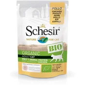 SCHESIR Bio Kesica za macke - piletina 85g