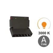 LED linearni reflektor nastavljiv 6W 3000K toplo bela tip A za magnetne tirnice SMART TRACK 48VDC