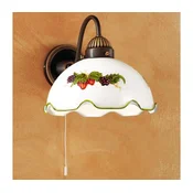 Kolarz 731.61.113 - Zidna lampa NONNA 1xE27/75W/230V vino/jagoda