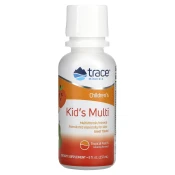 Trace Minerals Kids Multi, Tropical Punch, otroški multivitamin, 237 ml
