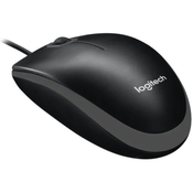 Logitech B100 Optical USB crni miš