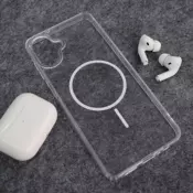 Maska Mag Case Clear Slim za Samsung A07/ A075F bela