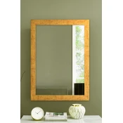 Hanah Home Ogledalo Framed, Zlatno