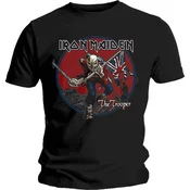 Iron Maiden Majica Trooper Red Sky Unisex Black S