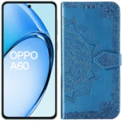 GS Preklopni ovitek za Oppo A60, Mandala, moder