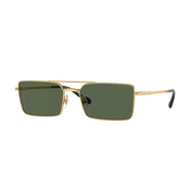 Vogue Muške naocare za sunce 0VO4309S 280/9A 57, Polarizovane, Zlatne boje