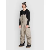 Volcom Rain Gore Overall moške smučarske/snowboard hlače z naramnicami khaki