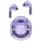 Earphones TWS Acefast T8, Bluetooth 5.3, IPX4 (violet)