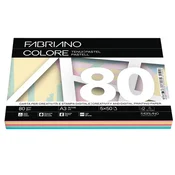 Papir barvni mix a3 80g pastel fabriano colore 1/250-10