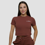 GymBeam Ženska majica Agile Cropped Root XL