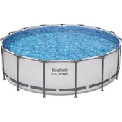 Bestway Frame Pool kompletan set Steel Pro MAX™ O 457 x 122 cm uklj. filter pumpa - 1 kom