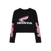 Cropp - Majica kratkih rukava s printom Honda - CRNO