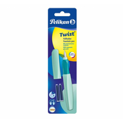Pelikan Twist nalivno pero, Neo Mint + 2 črnilna vložka