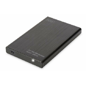 Digitus zunanje aluminijasto ohišje 2,5 SSD/HDD, SATA III USB 2.0