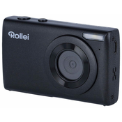 ROLLEI kompaktni fotoaparat Compactline Mini/ 64 MPix/ 18x digitalni zoom/ 2.8 LCD/ 4K video, črn