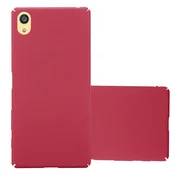 Cadorabo Cadorabo Case, združljiv s Sonyjem v Frosty Red - Hard Case zaščitni pokrov v zmrznjenem videzu proti praskam in udarcem, (20567427)