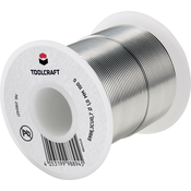 TOOLCRAFT TOOLCRAFT spajkalna žica\, neosvinčena tuljava Sn99\,3Cu0\,7 ROL1 100 g 1 mm, (20428526)