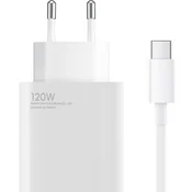 Zidni polnilec Xiaomi 120W 6A 1 x USB-A s kablom USB-C bel BHR9462EU