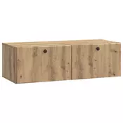 TV ormar za zid 98 x 41 x 30 cm Hrast artisan Konstruirano drvo