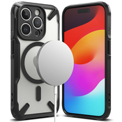 Ovitek Ringke Fusion X Magnetic za iPhone 15 Pro - Matte Black