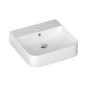 Isvea - Umivalnik za pult/stenski SOTT AQUA 50x50 cm keramika/bela