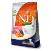 Farmina N&D dog GF PUMPKIN puppy mini, lamb & blueberry - 7 kg