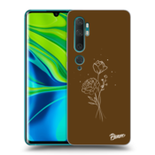 ULTIMATE CASE za Xiaomi Mi Note 10 (Pro) - Brown flowers