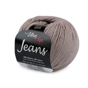 Pletena preja Jeans 50 g - (8225) prašek bež