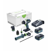 FESTOOL QUADRIVE TDC 18/4 5,2/4,0 I-Set Akumulatorski vrtalnik