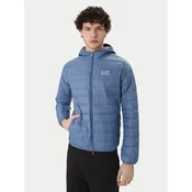 Emporio Armani EA7 TRAIN CORE ID DOWN LIGHT JACKET HOODIE CC 8NPB24 Modra