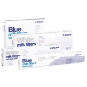 DELAVAL filtri za mleko - BELI: 320x60