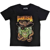 Pantera Majica Snake & Skull Unisex Black S