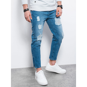 Ombre Clothing moške jeans hlače Nomn modra P1028