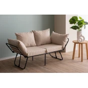 Atelier del Sofa Dvosed na razvlacenje Viper 2, 150x78x60cm, Krem