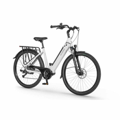Eco Bike Mestno Električno kolo Ecobike LX 100, 17.5Ah/630Wh, 19, belo